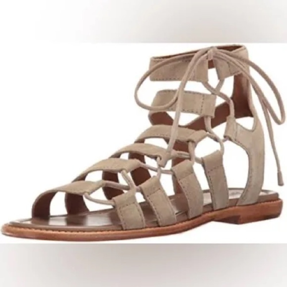 Frye Women's Blair Side Ghillie Gladiator Sandals size 9.5 (EXCELLENT CONDITION)